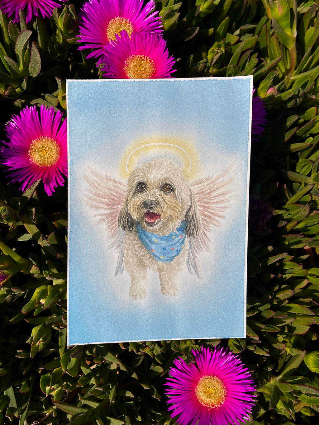 Angel Custom Pet Portrait