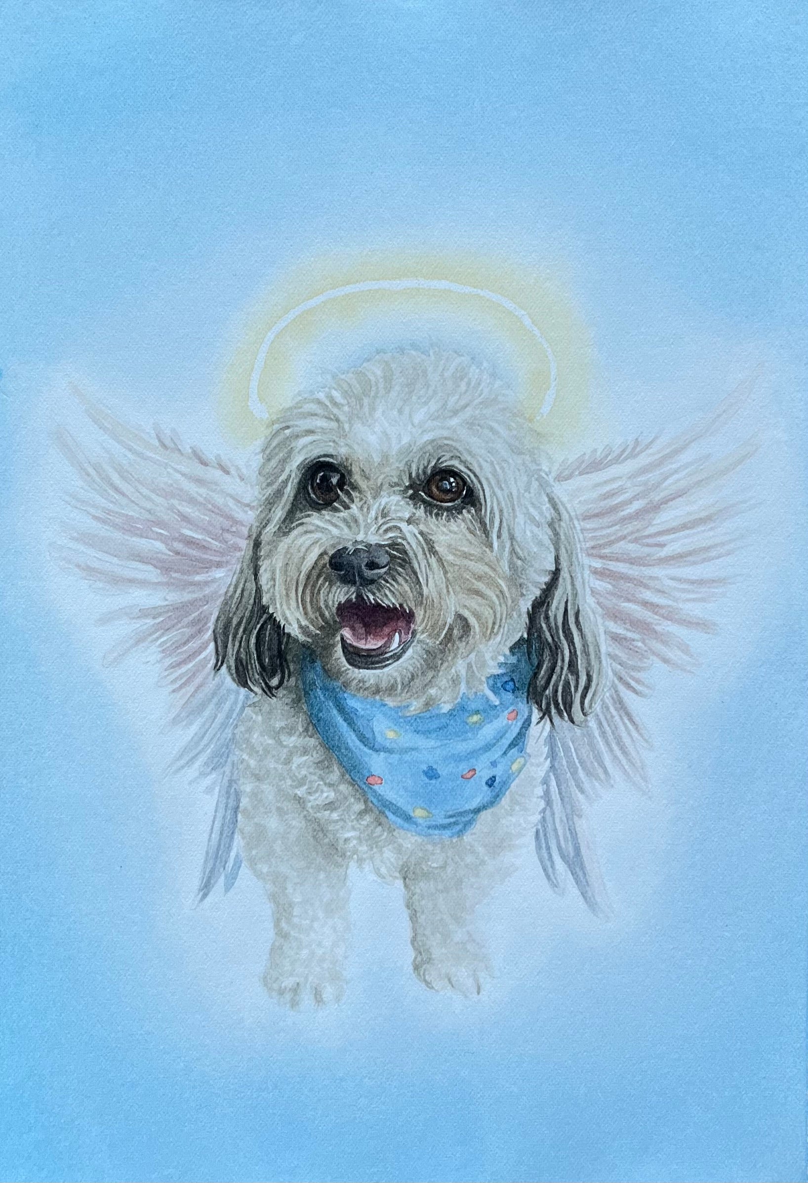 Angel Custom Pet Portrait