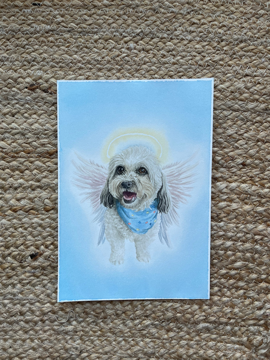 Angel Custom Pet Portrait