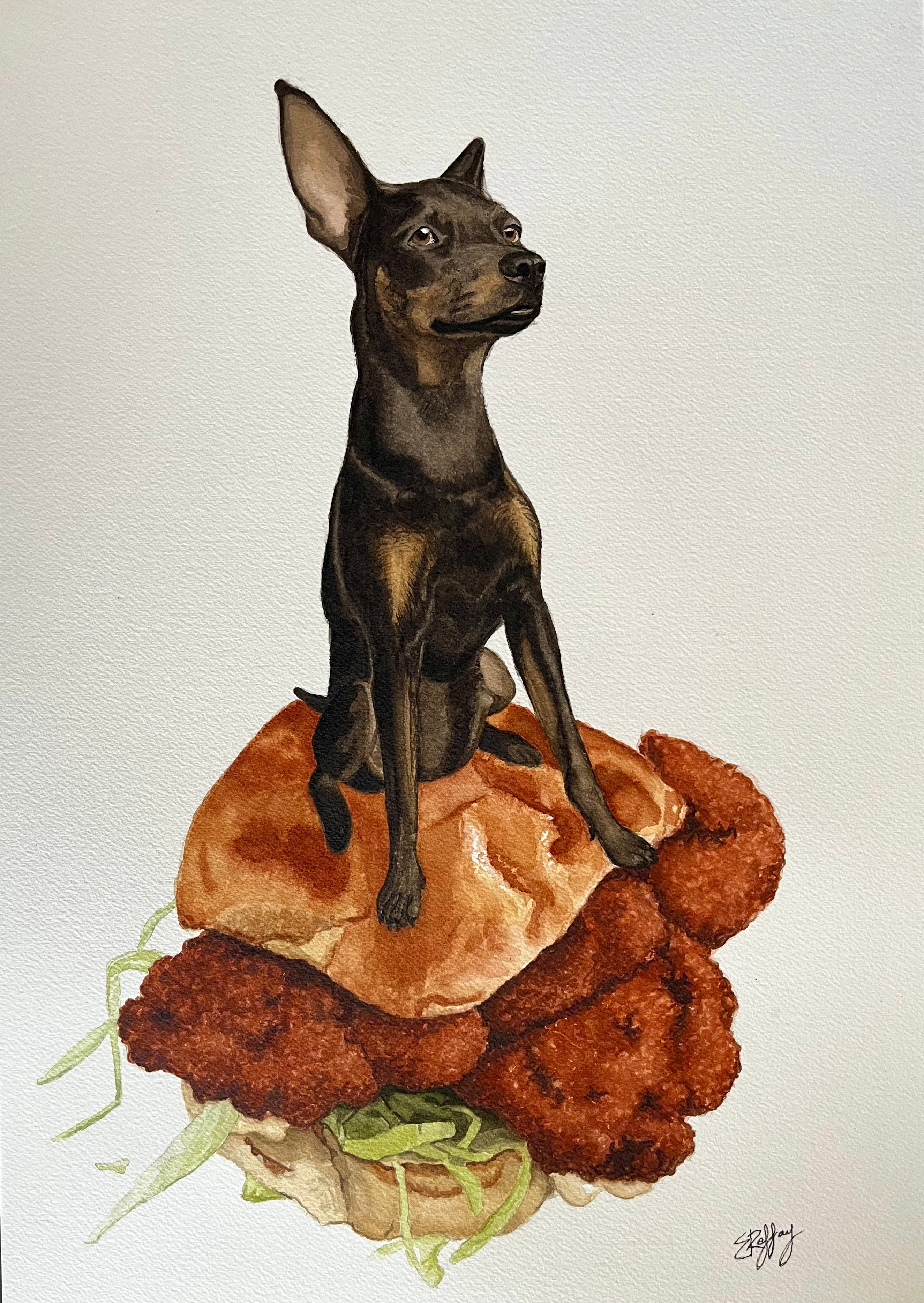 Food Custom Pet Portrait