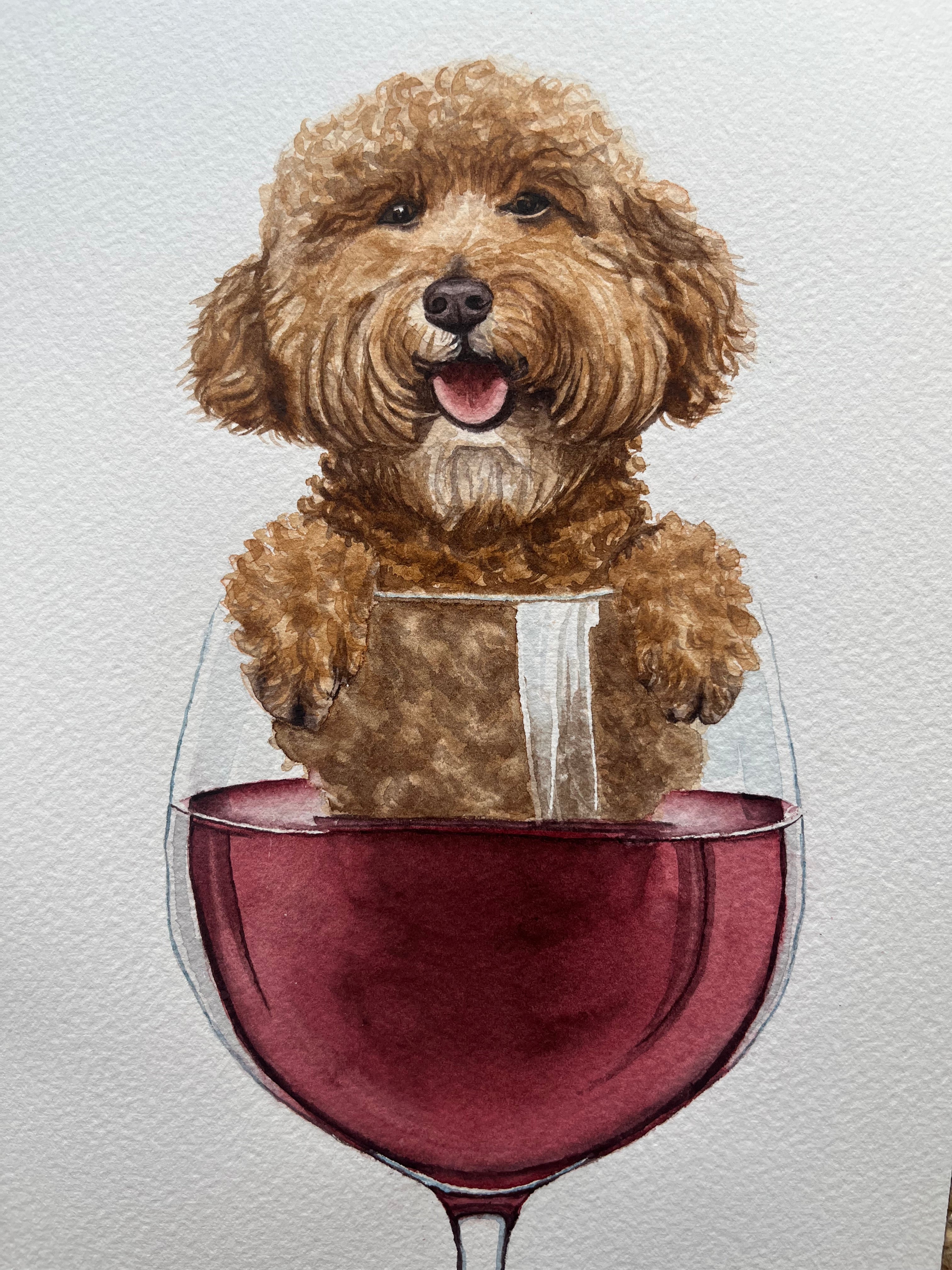 Drink Custom Pet Portrait
