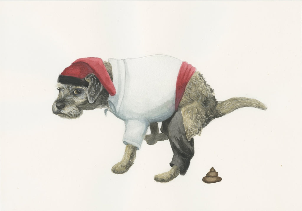 Catalan Caganer Custom Pet Portrait