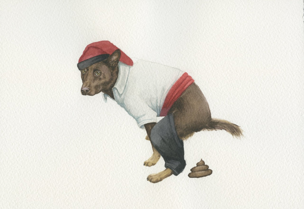 Catalan Caganer Custom Pet Portrait