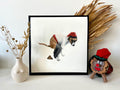 Perro Caganer Catalan Fine Art Print